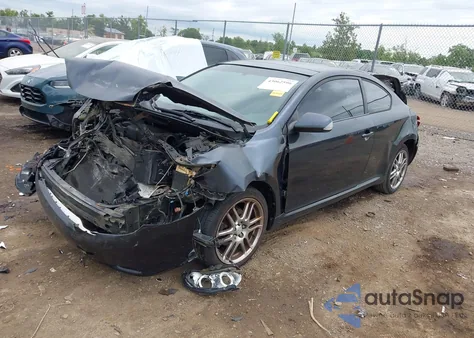 2005 Scion Tc из США, поврежденный, VIN JTKDE177150042303